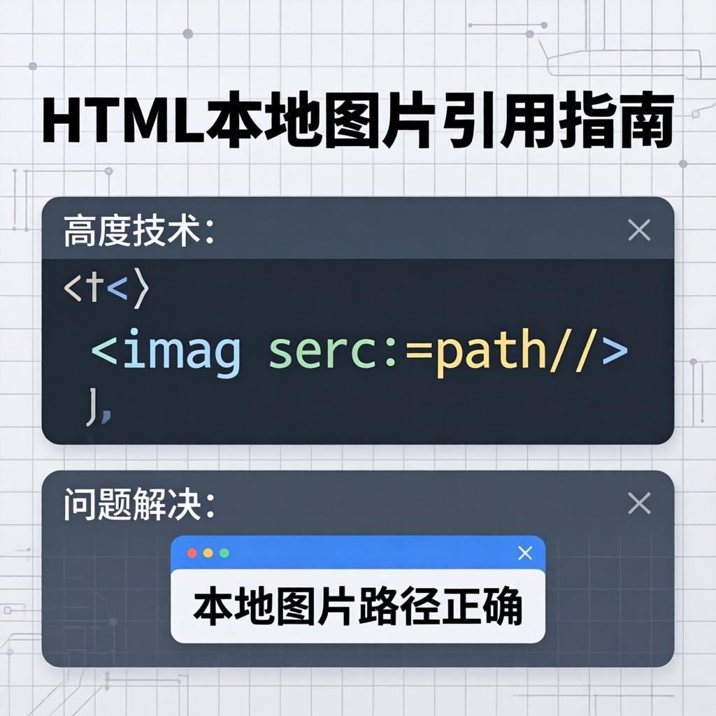 HTML本地图片引用与img标签不显示问题解决指南