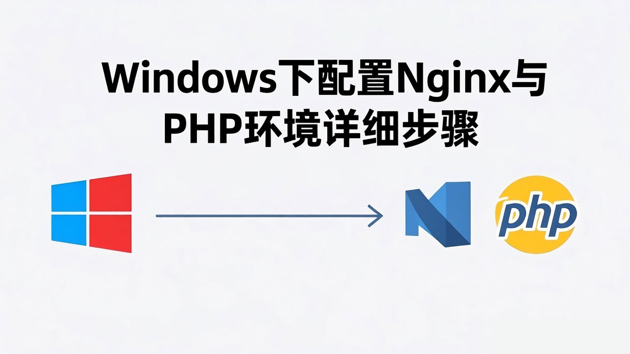 Windows下配置Nginx与PHP环境详细步骤:从下载到测试验证完整教程